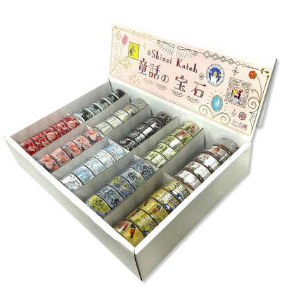 SEAL-DO PRINTING Fairy Tale Jewels Andersen Kirapika Masking Tape Display Set