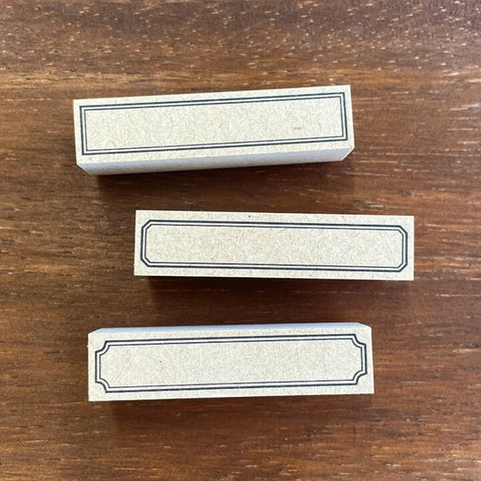 STAMP MARCHE Frame 3-Piece Set 9 x 50mm