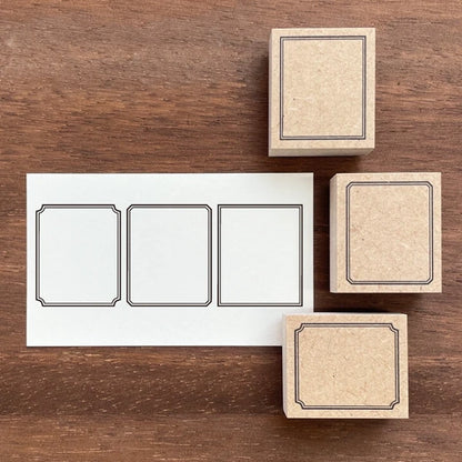 STAMP MARCHE Frame 3-Piece Set 30 x 25mm
