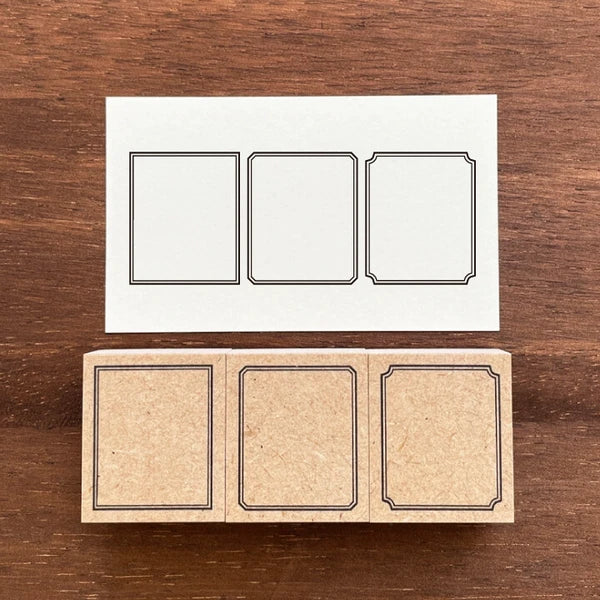 STAMP MARCHE Frame 3-Piece Set 30 x 25mm