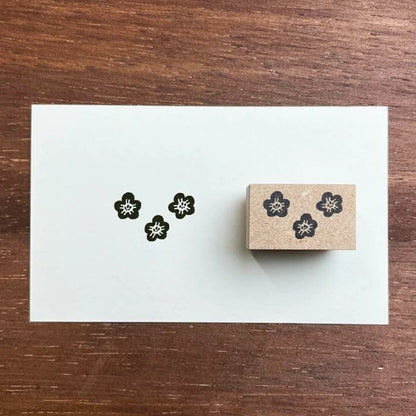 STAMP MARCHE Nakano Emi Floral Illustration Rubber Stamp - Nemophila