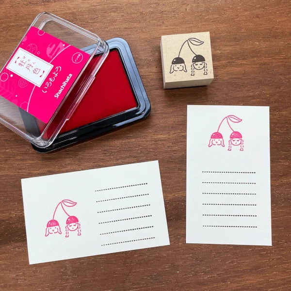 STAMP MARCHE May Maaru-Chan Seasonal Illustration Stamp - Cherry