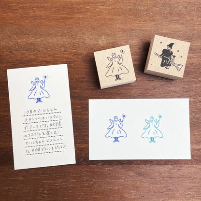 STAMP MARCHE October Maaru-chan Illustration Stamp - Fairy