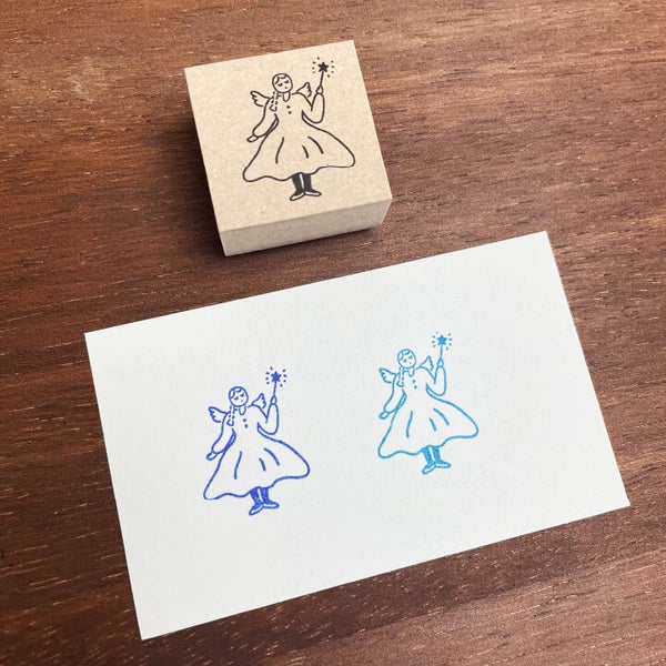 STAMP MARCHE October Maaru-chan Illustration Stamp - Fairy
