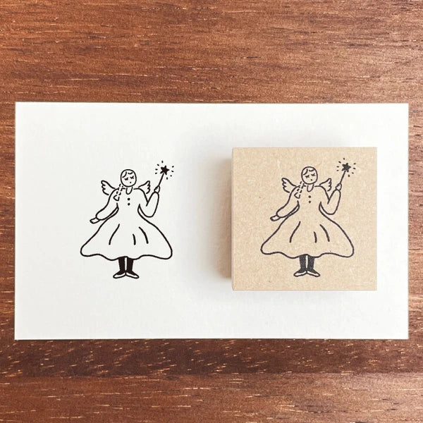 STAMP MARCHE October Maaru-chan Illustration Stamp - Fairy