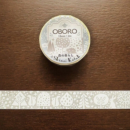 SEAL-DO PRINTING OBORO Forest Life Masking Tape