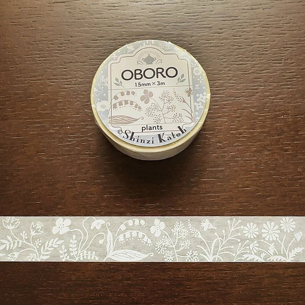 SEAL-DO PRINTING OBORO Plants Masking Tape