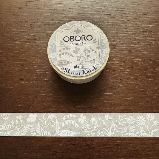 SEAL-DO PRINTING OBORO Plants Masking Tape