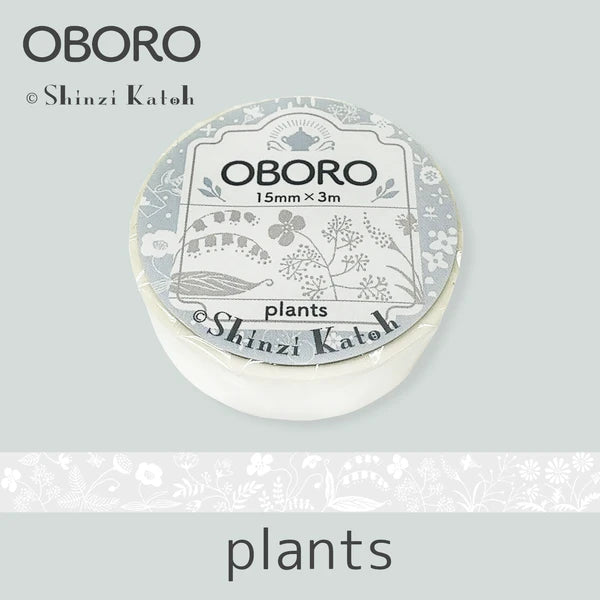 SEAL-DO PRINTING OBORO Plants Masking Tape