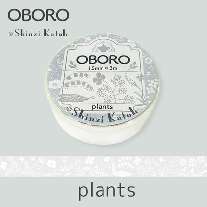 SEAL-DO PRINTING OBORO Plants Masking Tape