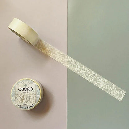 SEAL-DO PRINTING Kirapika Masking Tape - Oboro Bird - Additional product image