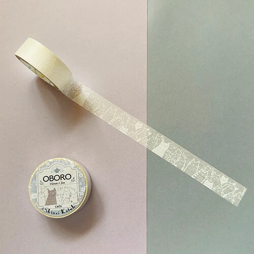 SEAL-DO PRINTING OBORO Cats Masking Tape