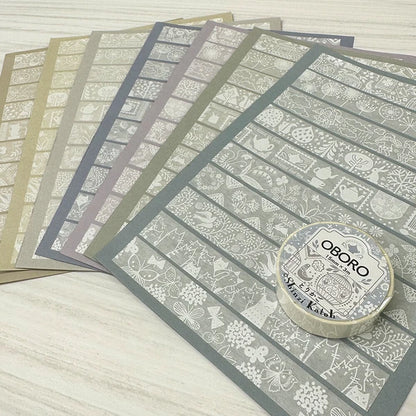 SEAL-DO PRINTING OBORO Butterfly Masking Tape
