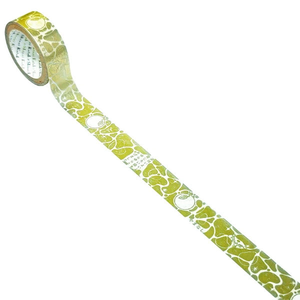 SEAL-DO PRINTING Miyazawa Kenji Silhouette Masking Tape - Yamanashi