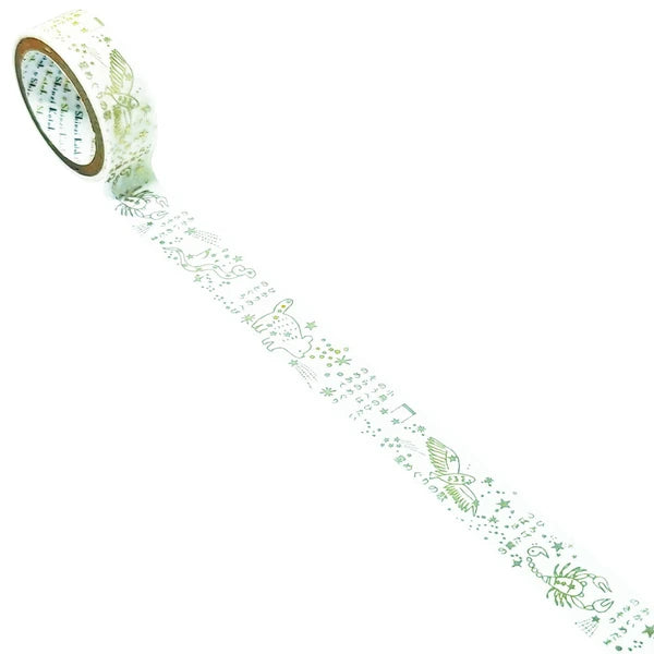 SEAL-DO PRINTING Miyazawa Kenji Silhouette Masking Tape - Song of the Stars