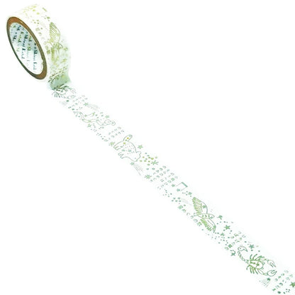 SEAL-DO PRINTING Miyazawa Kenji Silhouette Masking Tape - Song of the Stars