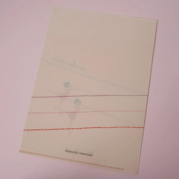 Kinose Printing Ballet Series Arabesque Clear File