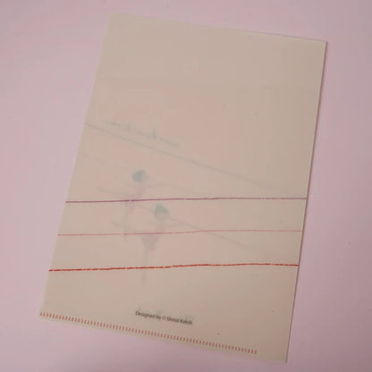 Kinose Printing Ballet Series Arabesque Clear File