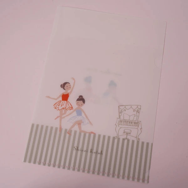 Kinose Printing Ballet Series Plié Clear File