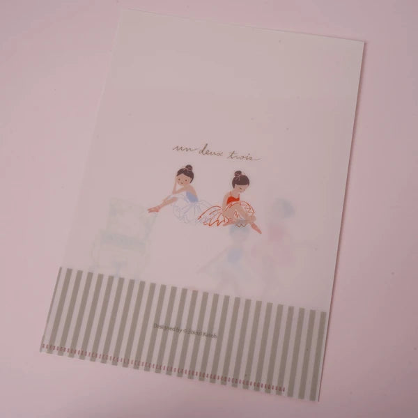 Kinose Printing Ballet Series Plié Clear File
