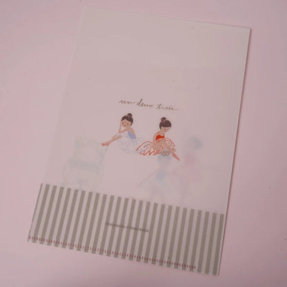 Kinose Printing Ballet Series Plié Clear File
