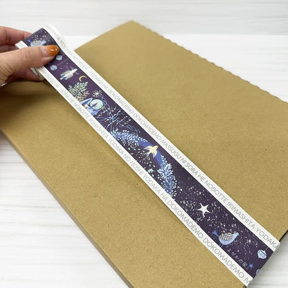 SEAL-DO PRINTING Tsuyoharu Craft Tape - Night on the Galactic Railroad