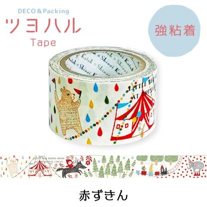 SEAL-DO PRINTING Tsuyoharu Craft Tape - Little Red Riding Hood