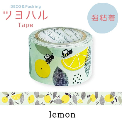 SEAL-DO PRINTING Tsuyoharu Craft Tape - Lemon and Bee