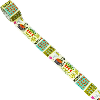 SEAL-DO PRINTING Tsuyoharu Craft Tape - My Garden