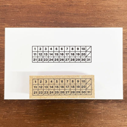 STAMP MARCHE Habit Tracker 3-Line Stamp
