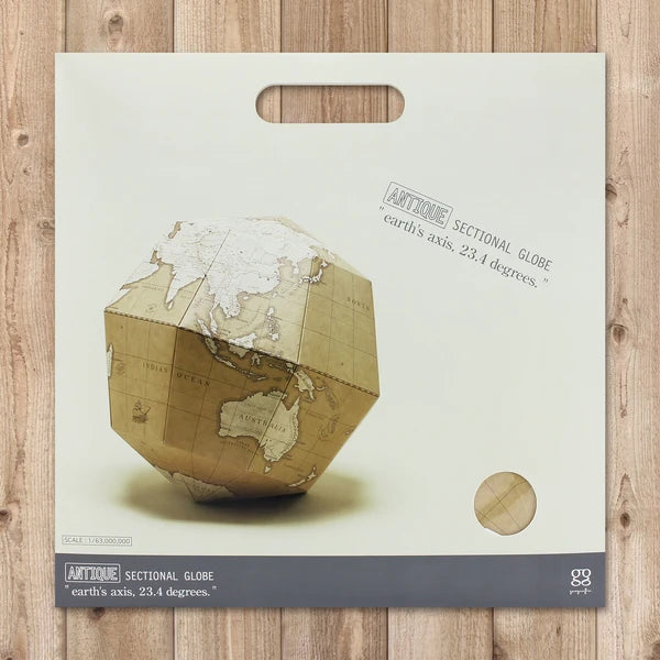 MARUMO PRINTING Paper Globe Kit - Antique - Additional product image