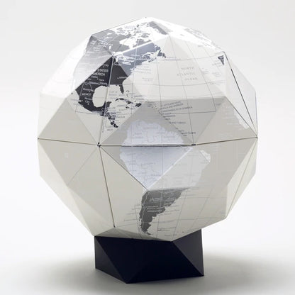 MARUMO PRINTING Geodesic Paper Globe Kit - Additional product image