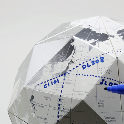 MARUMO PRINTING Geodesic Paper Globe Kit - Additional product image