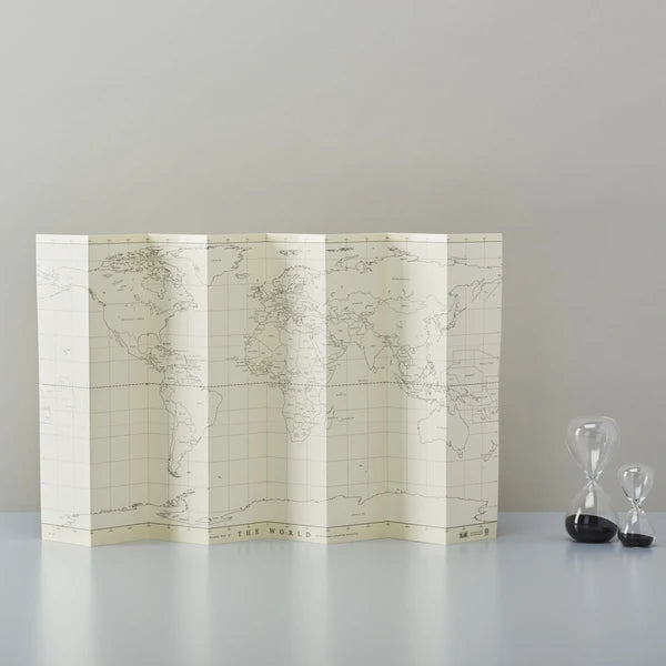MARUMO PRINTING Self-Standing World Map - Blank - Wholesale Pack