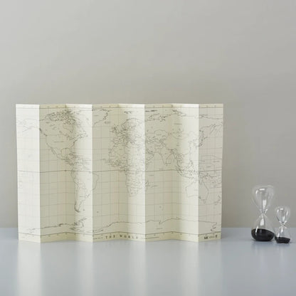 MARUMO PRINTING Self-Standing World Map - Blank - Wholesale Pack