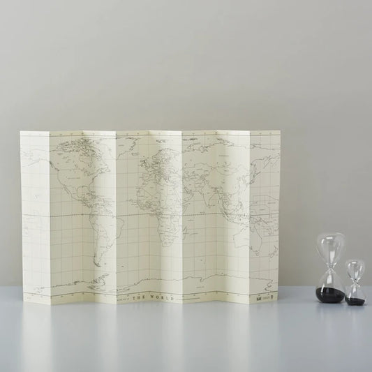 MARUMO PRINTING Self-Standing World Map - Blank - Wholesale Pack