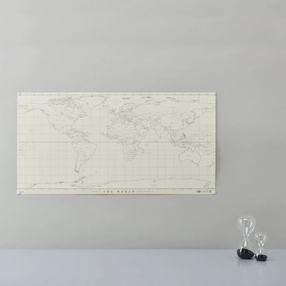 MARUMO PRINTING Self-Standing World Map - Blank - Additional product image