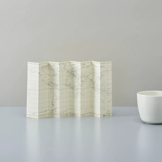 MARUMO PRINTING World Map - Blank / Blank Map / Mini - Wholesale Pack