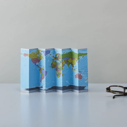MARUMO PRINTING Self-Standing World Map - Basic Mini - Wholesale Pack