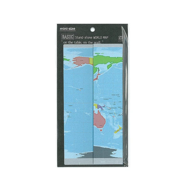 MARUMO PRINTING Self-Standing World Map - Basic Mini - Additional product image