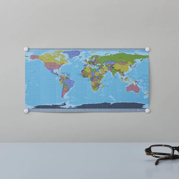 MARUMO PRINTING Self-Standing World Map - Basic Mini - Additional product image
