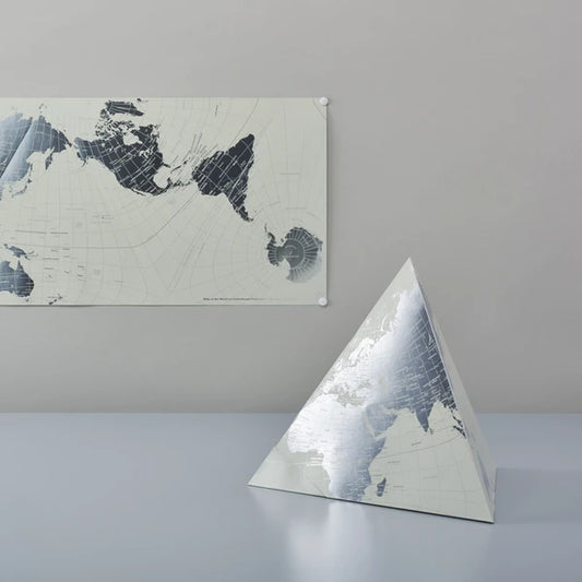 MARUMO PRINTING World Map - Platinum - Wholesale Pack