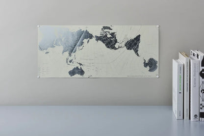 MARUMO PRINTING World Map - Platinum - Additional product image