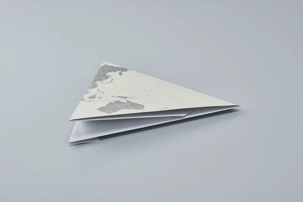 MARUMO PRINTING World Map - Platinum - Additional product image