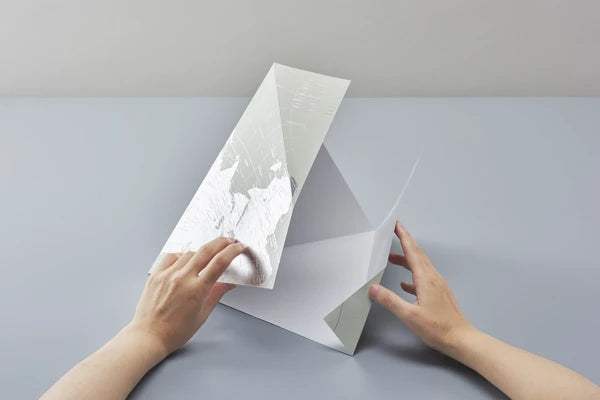 MARUMO PRINTING World Map - Platinum - Additional product image