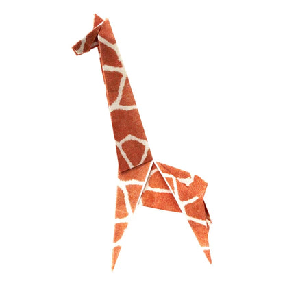 MARUMO PRINTING Animal Origami Paper - Cheetah / Type A / Giraffe / Elephant - Additional product image