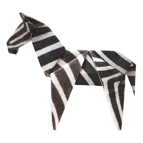 MARUMO PRINTING Animal Origami Paper - Zebra / Lion / Type B / Leopard - Additional product image