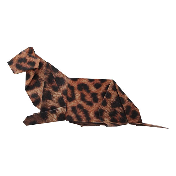 MARUMO PRINTING Animal Origami Paper - Zebra / Lion / Type B / Leopard - Additional product image