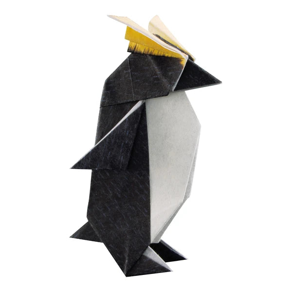 MARUMO PRINTING Animal Origami Paper - Rockhopper Penguin / Ringed Seal / Whale Shark / Ocean - Additional product image
