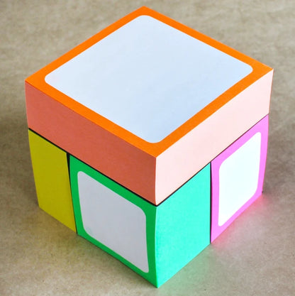 MARUMO PRINTING Memo Cube Block Memo Pad Collection - Additional product image